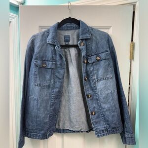 J Jill Denim light jacket